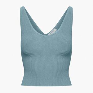 Babaton Aritzia - Sculpt Knit V-Neck Tank